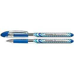 Schneider Slider Basic 151003 Stylo-bille non rétractable Bleu Lot de 10