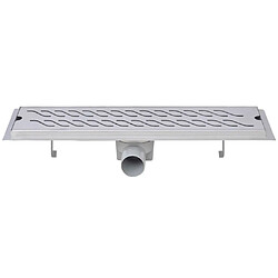 Acheter vidaXL Drain de douche linéaire 530 x 140 mm acier inoxydable