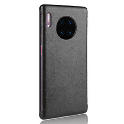 Avis Wewoo Coque Rigide Pour Huawei Mate 30 Pro Shockproof Litchi PC + PU Case Black