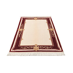 Avis Vidal Tapis de laine 188x122 beige Darya