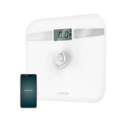 Cecotec Pèse-personne Surface Precision EcoPower 10200 Smart Healthy White