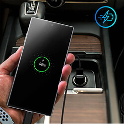 Avis Chargeur Allume-cigare 2A et Câble USB Type C 1.2m Charge Rapide Forever Noir