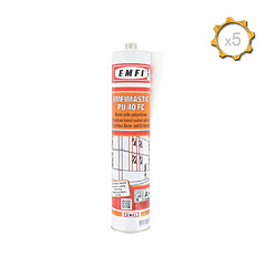 Mastic-colle polyuréthane EMFI PU 40 FC - blanc 300ml x5