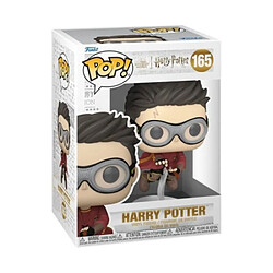 Funko POP Films Harry Potter 3 Harry Potter avec balai (Quidditch) 165