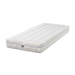 King Of Dreams Literie Matelas 100x200 + Sommier Démonté + pieds + Oreiller Mémoire + Protège matelas Offerts Latex Naturel 80 Kg m3 Hauteur