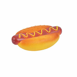 Paris Prix Jouet pour Chien Hot Dog 15cm Orange