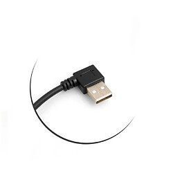 Avis System-s USB 3.1type C coudée à 90 à câble adaptateur USB 2.0type A coudée à 90 coudé Câble de chargement et de données 27cm