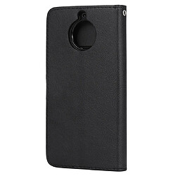 Avis Wewoo Housse Coque Pour Motorola Moto G5s Étui de protection à rabat horizontal de couleur unie avec support et fentes cartes et portefeuille et cadre photo et lanière noir