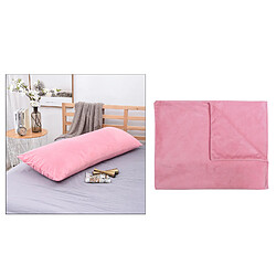 Avis Lit Sommeil Long Corps Taie D'oreiller Couverture Protecteur De Velours