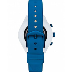 Fossil FTW6051 Montre Connectée 41mm Rond AMOLED Bluetooth Pulsomètre Android Bleu