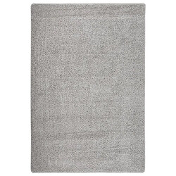 vidaXL Tapis shaggy antidérapant Gris clair 140x200 cm