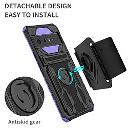 Coque en TPU anti-griffes avec béquille, violet pour Google Pixel 6 Pro