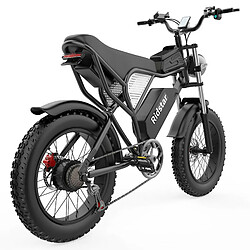 Avis Vélo électrique Ridstar Q20, moteur sans balais 1000W, gros pneus 20 x 4,0 pouces, batterie amovible 48V 20Ah, vitesse maximale de 48km/h, Autonomie 120 km