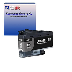 T3AZUR- Cartouche compatible avec Brother LC426 XL pour Brother MFC-J4335DW, MFC-J4340DW, MFC-J4340DWE Noire