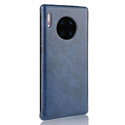 Avis Wewoo Coque Rigide Pour Huawei Mate 30 Pro Shockproof Litchi PC + PU Case Blue