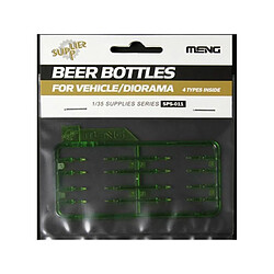 Meng Beer Bottles For Vehicle/diorama - Décor Modélisme