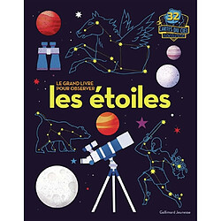 Le grand livre pour observer les étoiles : 32 cartes du ciel nocturne