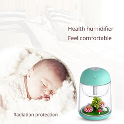 Acheter Wewoo Humidificateur d'Air vert 2 W Portable Mini Micro Paysage Design USB Charge Aromathérapie Air avec LED Lumière colorée, Capacité du réservoir d'eau: 180ML, DC 5V