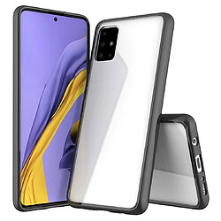 Wewoo Coque Pour Samsung Galaxy A51 TPU anti-rayures + étui de protection en acrylique noir