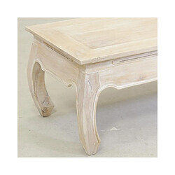 Avis Aubry Gaspard Table basse en acajou Opium 120 x 60.