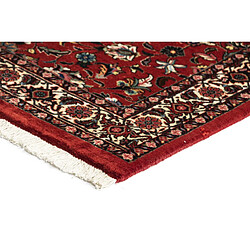 Avis Vidal Tapis de couloir en laine 300x81 rouge Bidjar