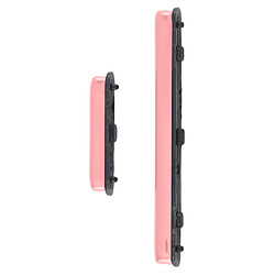 Avizar Clappio Bouton Power et Volume pour Samsung Galaxy A51 Rose