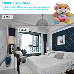 Spy Gear Caméra de surveillance cachée en peluche pour chien parlant, Caméra cachée, Caméra Espion DVR 1080P – HD WiFi, JOUET 32 GO avec longue autonomie et détection de mouvement pas cher