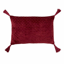 Paris Prix Coussin Déco à Motifs Cherry 40x60cm Bordeaux