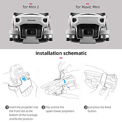 Hélice Titulaire Stabilisateurs Support Rangement Aile de Lame Garde pour DJI Mavic Mini / Mini 2-Répondent Aux normes de qualité, 100% testé avant