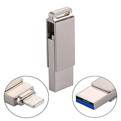 Wewoo Clé USB pour iPhone et iPad & iPod la plupart des smartphones Android PC 2 en 1 USB 2.0 Lightning 8 broches Flash Drive 64Go,