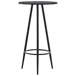 vidaXL Ensemble de bar 5 pcs Plastique Noir