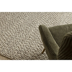 RUGSX Tapis en laine TAHAR 99005G gris - TISSÉ MAIN boucle, uniforme 120x180 cm pas cher