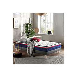 Incroyable Literie MORGANE - Matelas 21cm - Mousse certifiée HR 35 kg - Respirant et thermorégulant 90x190