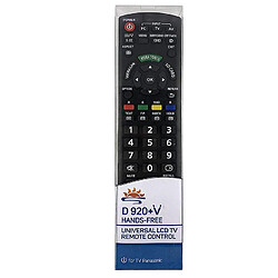 Acheter Universal Tous les modèles de télécommande de télévision Panasonic D920 + V télécommande de télévision universelle(Le noir)