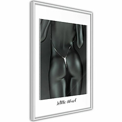 Paris Prix Affiche Murale Encadrée Beauty of the Female Body 20 x 30 cm Blanc