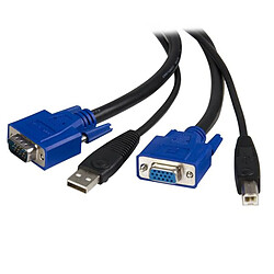 StarTech.com 15 ft. USB+VGA 2-in-1 KVM Switch Cable câble kvm 4,57 m