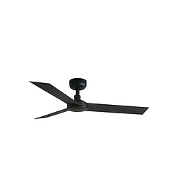 Faro Barcelona Petit ventilateur de plafond DC noir 6 vitesses