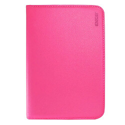 Etui en PU rotation à 360 degrés rose pour votre Tablet 10 inch