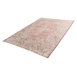 Avis Vidal Tapis de laine 260x180 rouge Vintage Royal