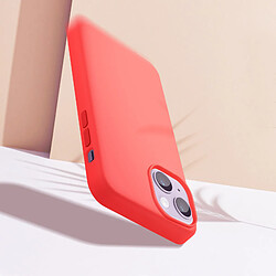 Avis Coque pour iPhone 14 Hybride Semi-rigide Fine Légère Intérieur Doux Moxie Corail