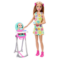 Acheter Mattel Coffret Skipper Babysitters donne a manger