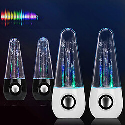 Universal Haut-parleurs sans fil Bluetooth Danseur Danse Water avec lumière LED multicolore pas cher