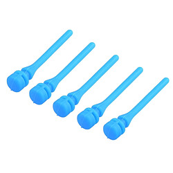 Wewoo Ventilateur de refroidissement Vis d'ordinateur en caoutchouc silicone d'amortissement doux 60 PCS 40mm (bleu)