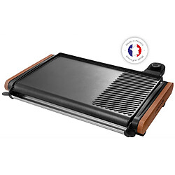 Plancha gril électrique 2000w 43x28cm - 229011 - LAGRANGE 