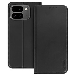 Abeel Étui pour Google Pixel 9 Pro Fold Portefeuille Anti-RFID Noir