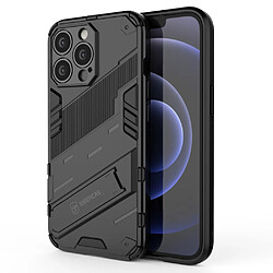 Coque en TPU antichoc avec béquille noir pour votre Apple iPhone 13 Pro Max 6.7 pouces