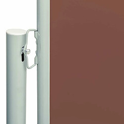 Avis Maison Chic Auvent latéral rétractable de balcon | Store extérieur | Auvent solaire de patio 180x600 cm Marron -GKD28943