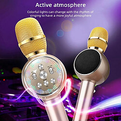 Acheter Yonis Microphone Bluetooth 5.0 Sans Fil Lumières