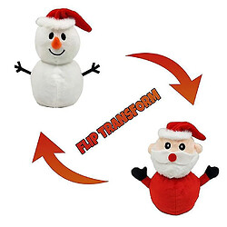 Universal Poupée réversible en peluche remplie double face du Père Noël