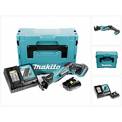 Makita DJR 183 RE1J Scie récipro sans fil 18V + 1x Batterie 2,0Ah + Chargeur + Makpac